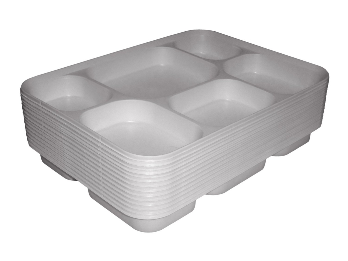 foam meal tray 6 sec / 300*307*30