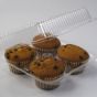 clear plastic cake cups 4 cups  165*165*80