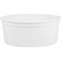 plastic tub (white) 250 cc / 113*4 W/LID