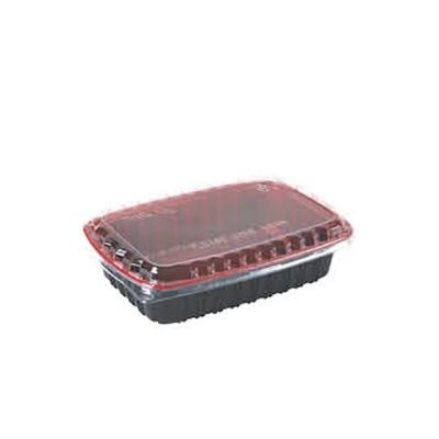 deli container with ribbed lid