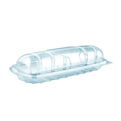 hot dog clear container