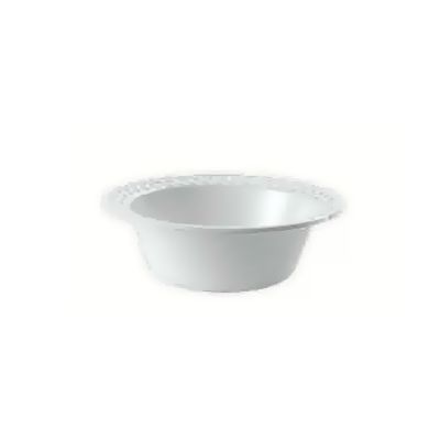 Round plastic bowl