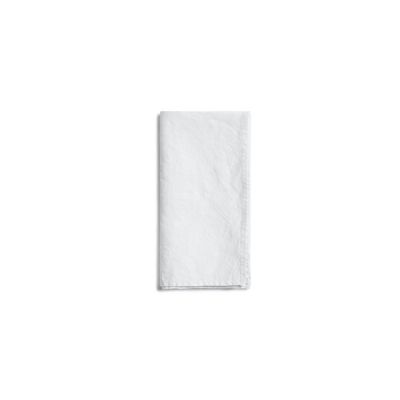 plain white napkin 