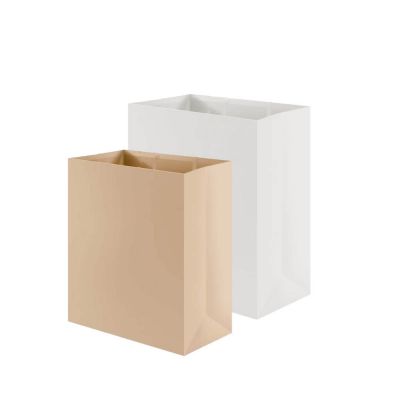 block bottom paper bag