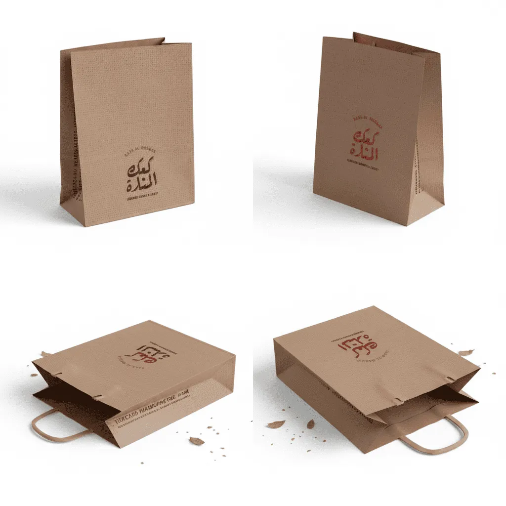 اكياس ورق بني